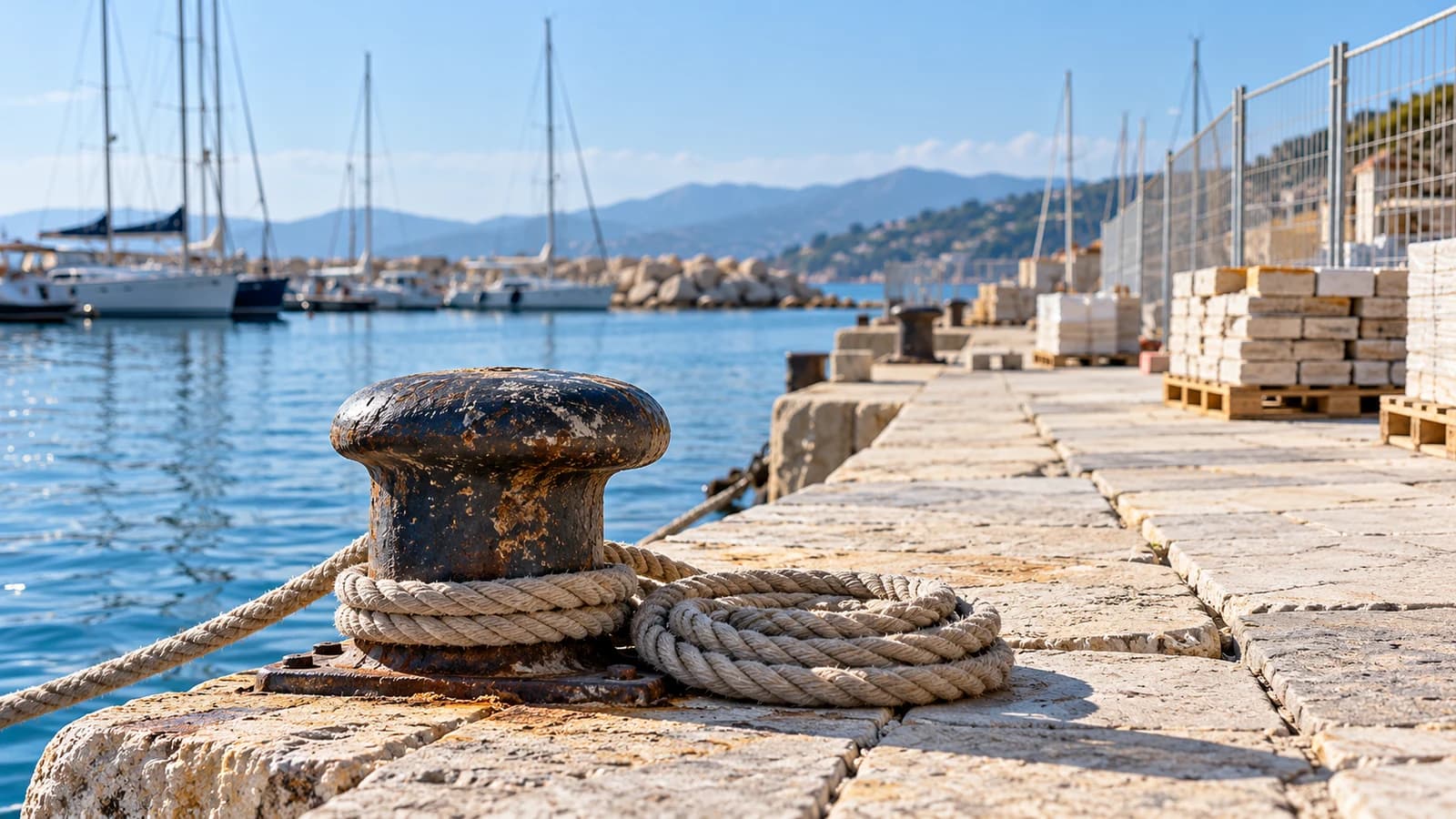 Le Vieux-Port de Golfe-Juan se transforme en deux saisons